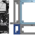 Khay/khung mainboard modular ITX/DTX/mATX/ATX/SSI-EEB/SSI-CEB/EATX/XL-ATX - Thumbnail 2