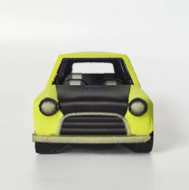 Mini Cooper 1965 Print-in-Place (Bánh Xe Quay Được) - Image 4