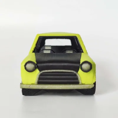 Mini Cooper 1965 Print-in-Place (Bánh Xe Quay Được)