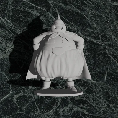 Majin Boo Dragon Ball Z #5 Tối ưu cho in 3D