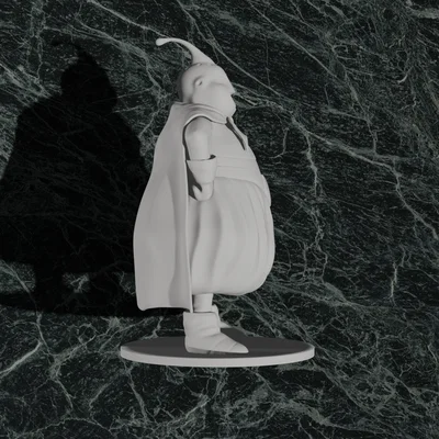 Majin Boo Dragon Ball Z #5 Tối ưu cho in 3D