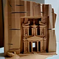 The Treasury - Petra, Jordan | Mô hình 3D in được - Thumbnail 1