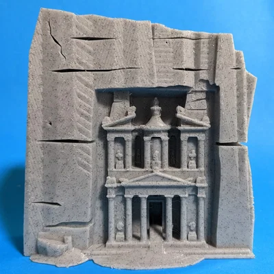 The Treasury - Petra, Jordan | Mô hình 3D in được