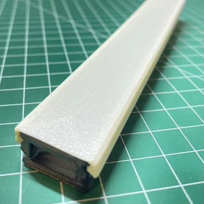 LED Rail + Diffusor (Thanh LED kèm nắp tán sáng)