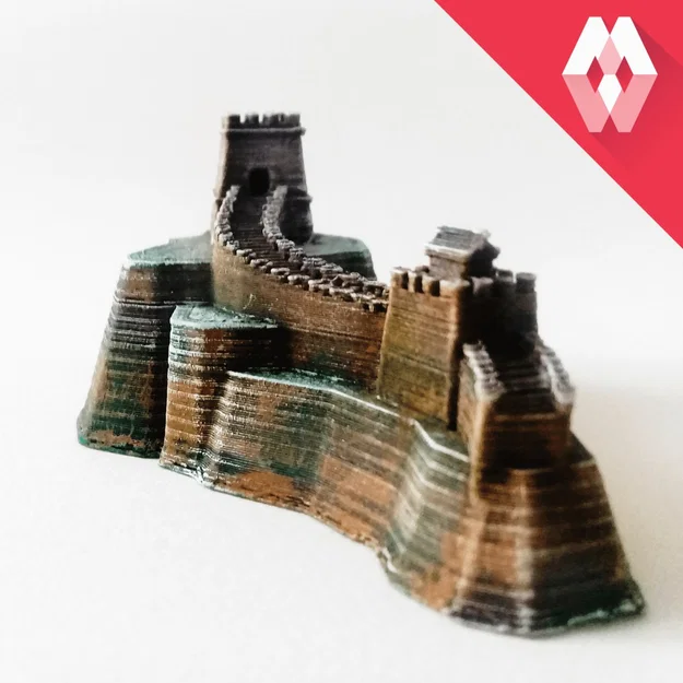 Vạn Lý Trường Thành (Great Wall of China) – Mô hình in 3D mini dễ in - Image 13