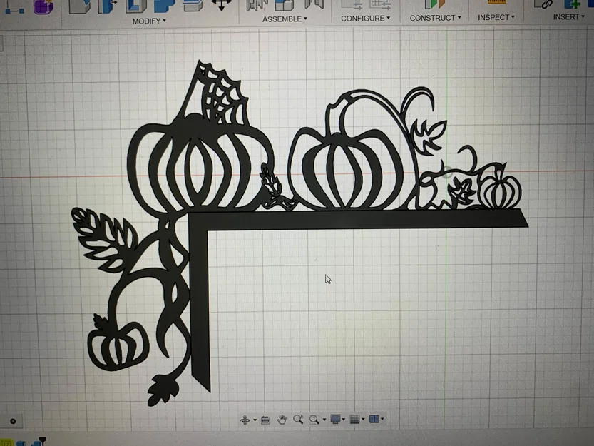 Phụ kiện trang trí góc cửa hình Bí ngô Halloween độc đáo - Image 1