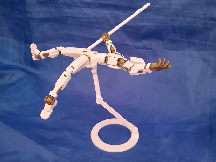 Chân đế Ring Base cho mô hình Dummy 13 gọn nhẹ, dễ in - Image 1