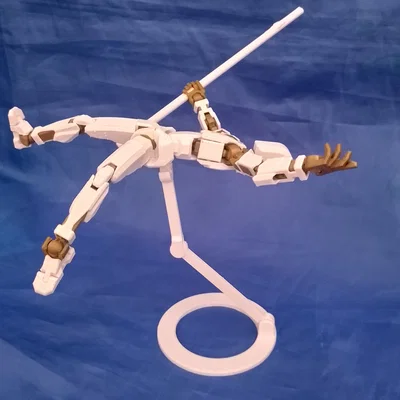 Chân đế Ring Base cho mô hình Dummy 13 gọn nhẹ, dễ in