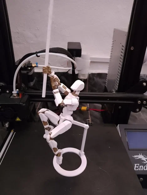 Chân đế Ring Base cho mô hình Dummy 13 gọn nhẹ, dễ in - Image 2