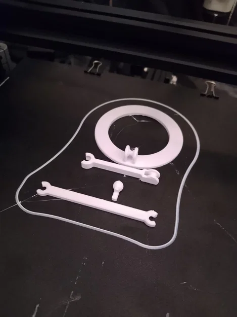 Chân đế Ring Base cho mô hình Dummy 13 gọn nhẹ, dễ in - Image 3