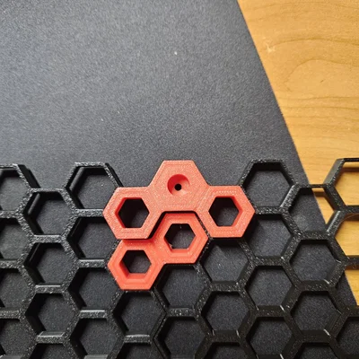 Chốt gắn tường 3 hướng cho bảng treo tổ ong (Honeycomb Wall)
