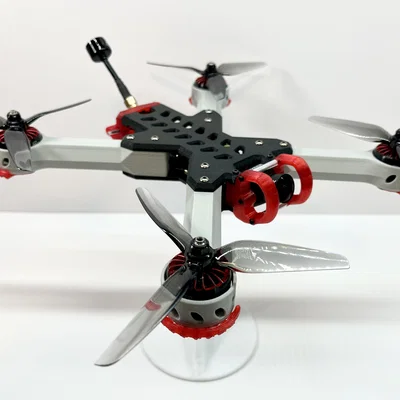 Dragonfly FPV Drone – Khung quad 5" in 3D modular