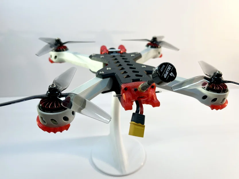Dragonfly FPV Drone – Khung quad 5" in 3D modular - Image 5