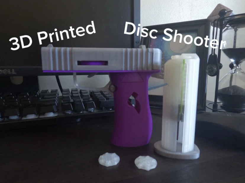 Disc Shooter (Súng bắn đĩa) in 3D - Image 1