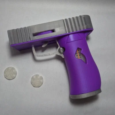 Disc Shooter (Súng bắn đĩa) in 3D