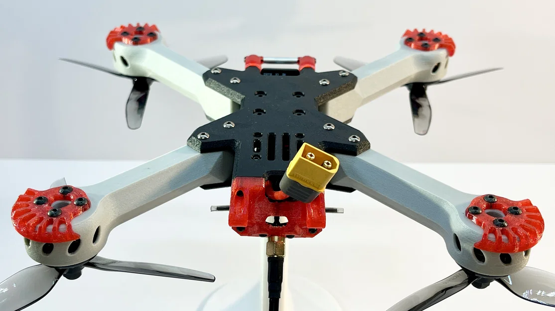 Dragonfly FPV Drone – Khung quad 5" in 3D modular - Image 11