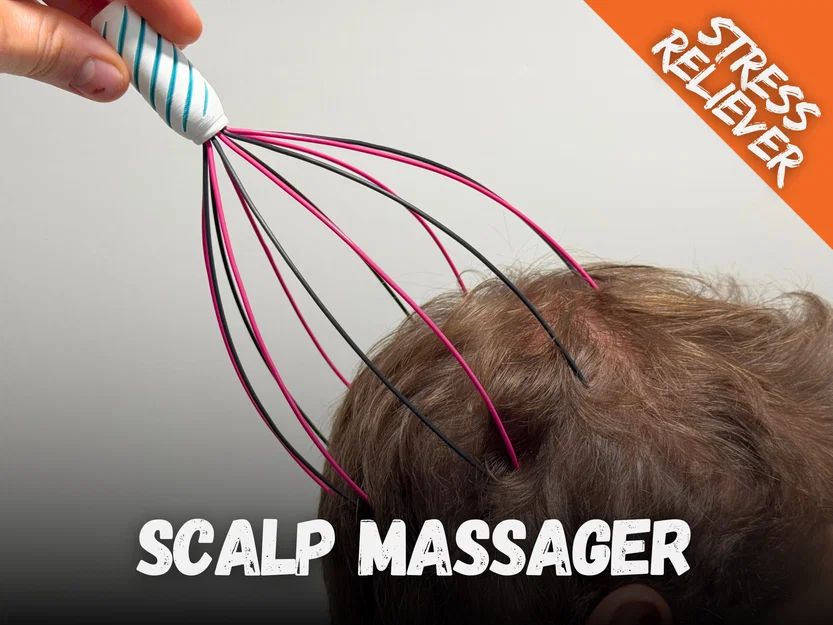 Scalp Massager – Dụng cụ kích thích da đầu & giảm stress - Image 1