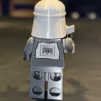 Star Wars Imperial Officer Brick MegaFigure (5:1 Scale) – Mô hình in 3D