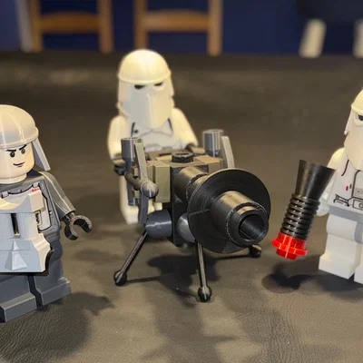 Star Wars Imperial Officer Brick MegaFigure (5:1 Scale) – Mô hình in 3D