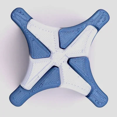 Desktop Twist X - Đồ chơi xoay fidget độc đáo cho bàn làm việc