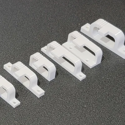 Dẫn hướng/Treo dây cáp (Cable Guide/Hanger) Parametric trong FreeCAD