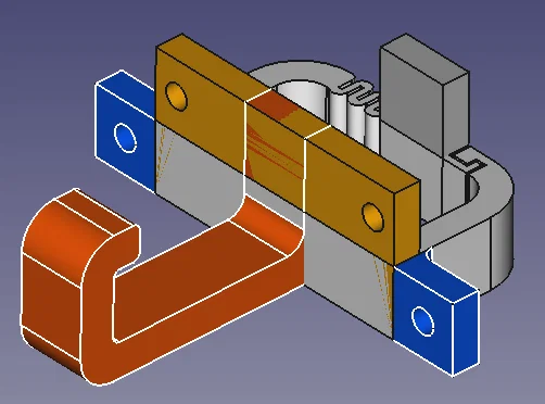Dẫn hướng/Treo dây cáp (Cable Guide/Hanger) Parametric trong FreeCAD - Image 5