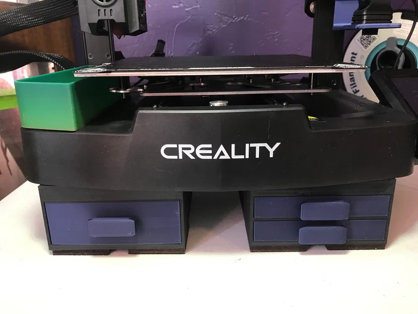 Chân đế nâng kèm ngăn kéo cho máy in 3D Ender-3 V3 KE/SE - Image 1