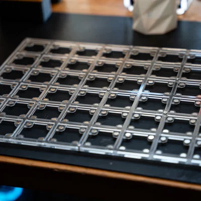 Đế Gridfinity cắt laser Parametric, có/không nam châm (Fusion360)