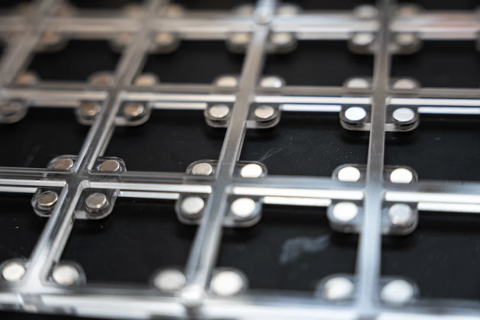 Đế Gridfinity cắt laser Parametric, có/không nam châm (Fusion360) - Image 3