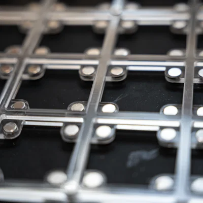 Đế Gridfinity cắt laser Parametric, có/không nam châm (Fusion360)