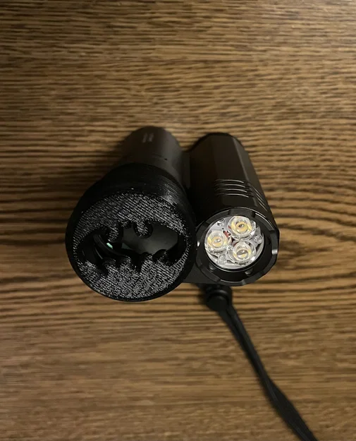 Nắp che lens Bat Signal cho Acebeam Terminator M1 - Image 3