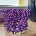 Chậu trồng lan 3D họa tiết Voronoi thông thoáng và thẩm mỹ - Thumbnail 1