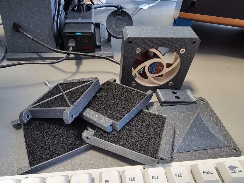 Máy lọc không khí và hút khói mini in 3D cho góc kỹ thuật - Image 4