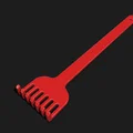 Cây gãi lưng cầm tay in 3D tiện dụng (Universal Back Scratcher) - Thumbnail 1