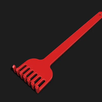 Cây gãi lưng cầm tay in 3D tiện dụng (Universal Back Scratcher)