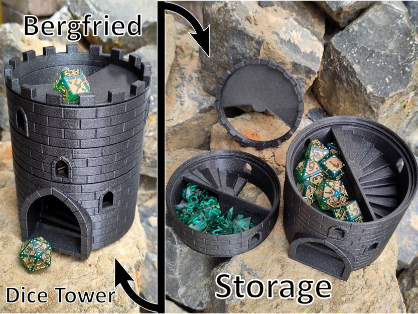 Tháp Lăn Xúc Xắc Bergfried (modular) - Image 1