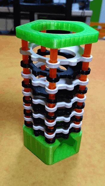 Tháp Thả Xúc Xắc Từ Tính Lơ Lửng (Magnetic Levitating Dice Tower) - Image 1