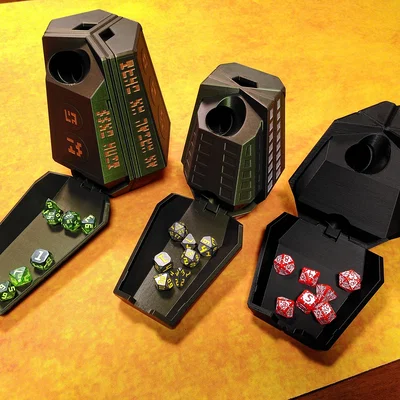The Monolith Dice Tower – Tháp thả xúc xắc phong cách tàu vũ trụ