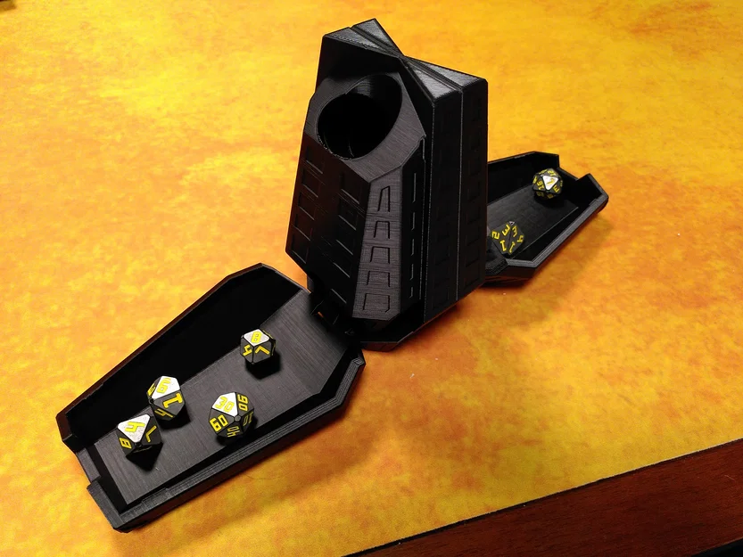 The Monolith Dice Tower – Tháp thả xúc xắc phong cách tàu vũ trụ - Image 7