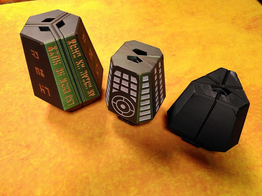 The Monolith Dice Tower – Tháp thả xúc xắc phong cách tàu vũ trụ - Image 13