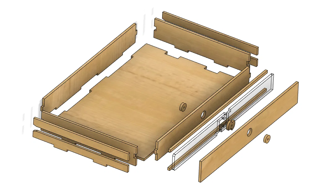 Tủ Ngăn Kéo Lưu Trữ Xúc Xắc (Dice Storage Drawer Cabinet) - Image 2