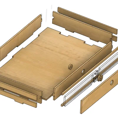 Tủ Ngăn Kéo Lưu Trữ Xúc Xắc (Dice Storage Drawer Cabinet)