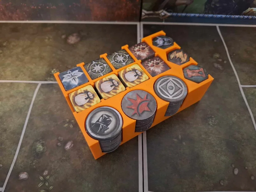 Khay Đựng Token Board Game Journeys in Middle-Earth Siêu Gọn - Image 1