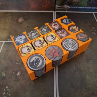 Khay Đựng Token Board Game Journeys in Middle-Earth Siêu Gọn