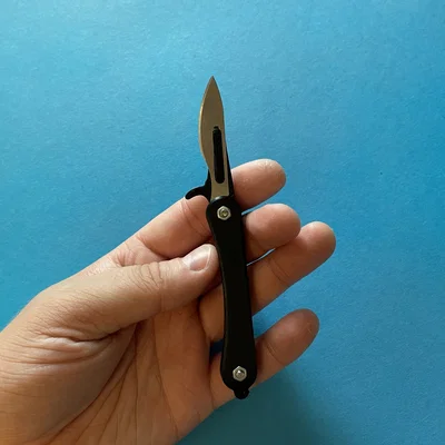 Dao mổ gấp bỏ túi | folding scalpel knife | (v.1 - cho 1 lưỡi)