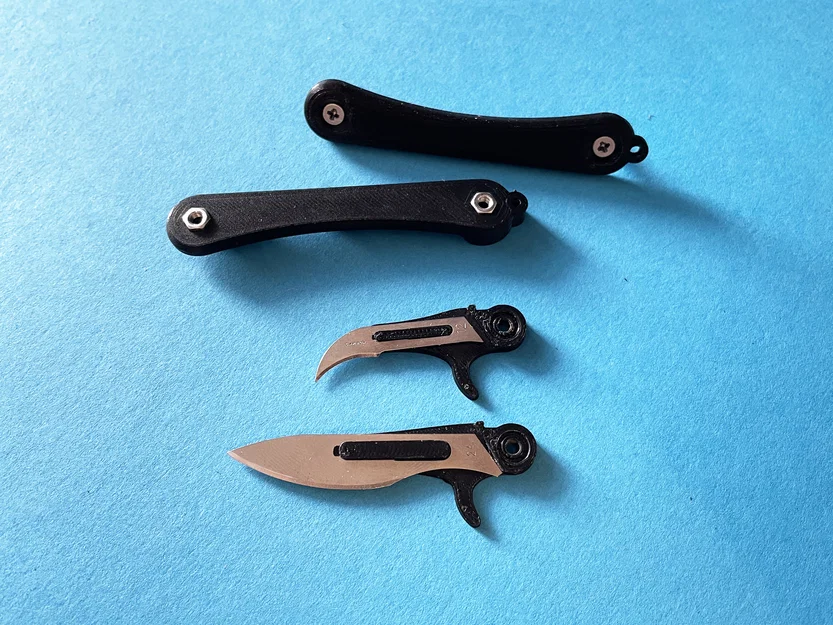 Dao mổ gấp bỏ túi | folding scalpel knife | (v.1 - cho 1 lưỡi) - Image 6