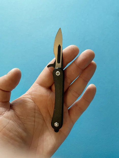 Dao mổ gấp bỏ túi | folding scalpel knife | (v.1 - cho 1 lưỡi) - Image 11