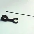 Giá đỡ ống Hookah/Shisha (clip-on + khóa cable tie) - Thumbnail 5