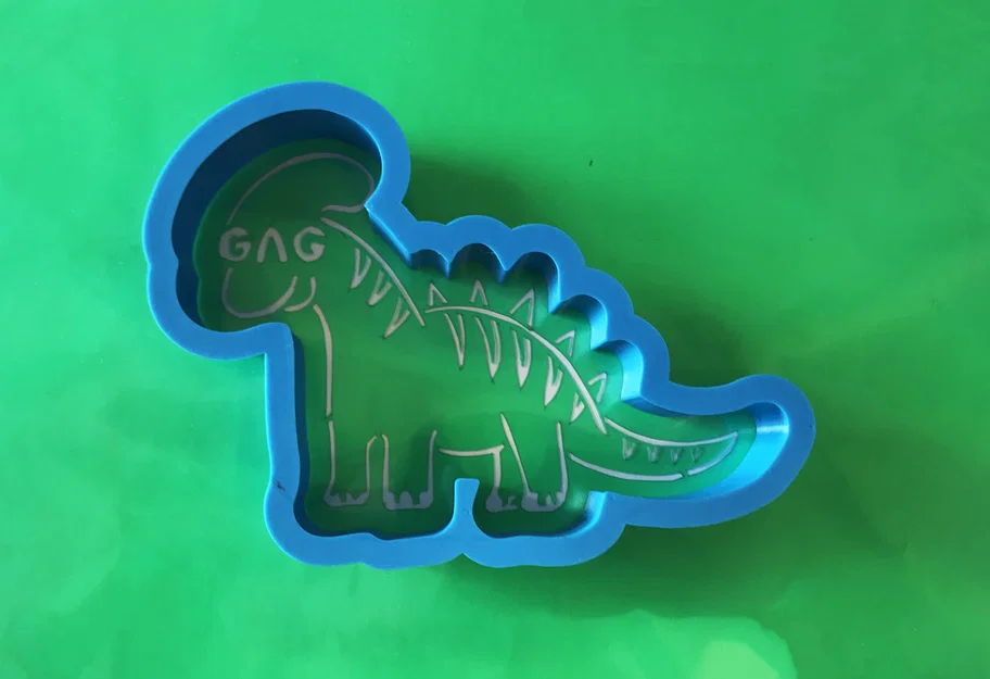Bộ khuôn cắt bánh quy khủng long (dino) 5 món - Image 2