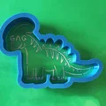Bộ khuôn cắt bánh quy khủng long (dino) 5 món - Thumbnail 2